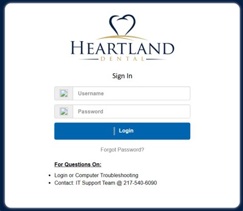 heartland dental intranet login